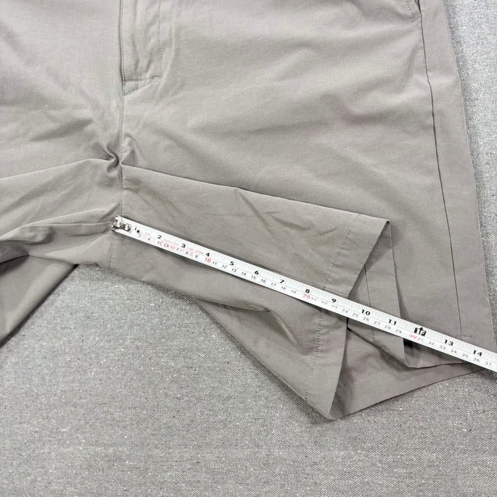 Banana Republic Shorts Men Size 40 Gray Ripstop Stretch Elastic Waist Casual - Picture 7 of 7